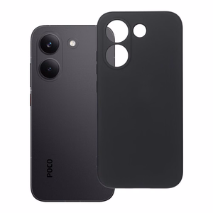 Melns silikona vāciņš modelim Poco X8 Pro 5G