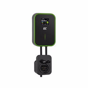 GREEN CELL WALLBOX EV POWERBOX 22KW С РОЗЕТКОЙ И RFID