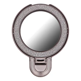 Tālruņa statīvs CIRCLE MIRROR – lipīgs – melns