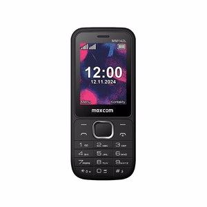 Mobilais telefons - MAXCOM MM 142L melns