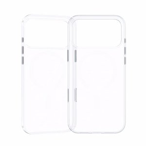 Benks magnētiskais Crystal viedtālruņa apvalks Iphone 17 Pro caurspīdīgs (ar kameras vadības pogu)