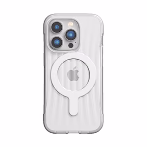 Raptic X-Doria Clutch viedtālruņa apvalks iPhone 14 Pro Max ar Magnētisko caurspīdīgu aizmugurējo pārklājumu