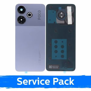 Back Cover Compatible With Xiaomi Poco M6 4G / Purple / (Service Pack)