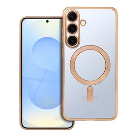 ELECTRO MAG COVER magnētiskais viedtālruņa apvalks, saderīgs ar MagSafe, paredzēts SAMSUNG S25 Plus, zelta