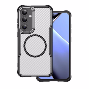 Defender Carbon Mag case for Samsung Galaxy S26 Plus black