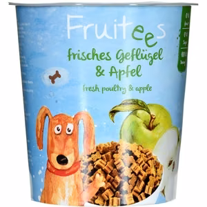 Bosch Fruitees Snack Apple – ābolu kārumi suņiem, 200 g