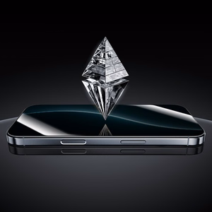 Закалённое стекло Benks Glass Warrior Privacy для iPhone 17 Pro Max чёрное