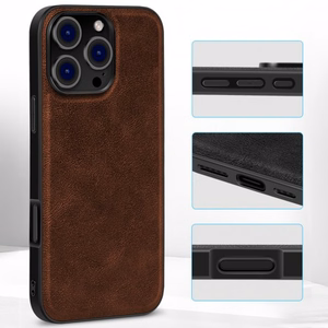 Telefona maciņš X-Level „Earl III Collection“ priekš Apple iPhone 17 brūns