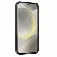 Audi IML ģeometriskā raksta cietais viedtālruņa apvalks S24 S921 melns/melns AU-IMLS24-A6/D3-BK