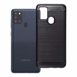 Maciņš Samsung A21S Carbon 2.0 melns