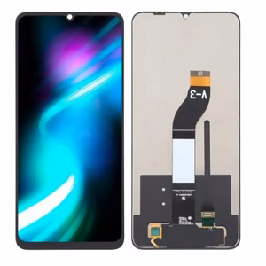 LCD ekrāns Xiaomi Redmi 14C/Redmi A4/Poco C75 ar skārienekrānu melns ORG