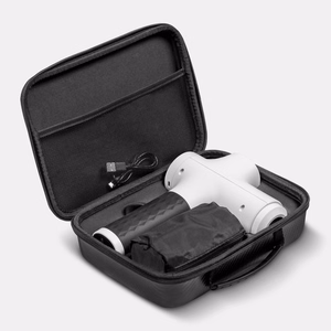 TEESA RELAX GUN MG60 masāžas pistole, 8 uzgaļi, balta