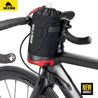 WILDMAN Velosipēda soma R1 ūdensizturīgs 1L bottle melns-sarkans