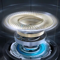 Dudao U21 TWS ANC ENC Bluetooth bezvadu austiņas - baltas