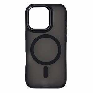 Чехол Fashion (MagSafe) для iPhone 17 чёрный