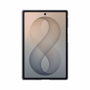 XF971SBE karbona maciņš ar statīvu Samsung Galaxy Fold 8, melns