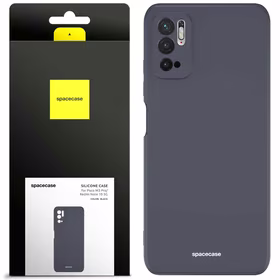 Spacecase silikona maciņš Poco M3 Pro/ Note 10 5G melns