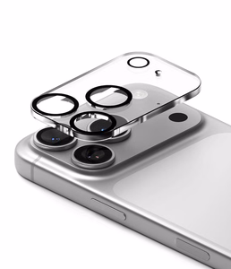 Ringke Camera Full Cover kameras aizsargstikls, 2 gab. komplekts iPhone 18 Pro, melns