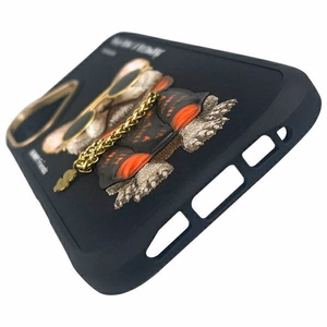 Nimmy Brilles Foršs suns viedtālruņa apvalks iPhone 16 - melns