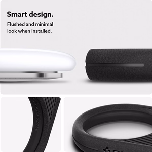 Spigen Vault apvalks Apple AirTag ierīcei – matēta melna