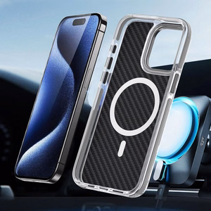 Case for Xiaomi Redmi Note 15 PRO 5G Fiber comapitble with MagSafe grey