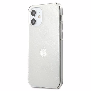 Guess GUHCP12S3D4GTR iPhone 12 mini 5.4" прозрачный жёсткий чехол 4G 3D Pattern Collection