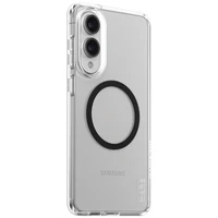 CARE by PanzerGlass Flagmanis Urban Combat melns viedtālruņa apvalks ar QI Samsung Galaxy S25 Edge - caurspīdīgs