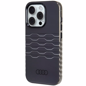 Audi IML MagSafe viedtālruņa apvalks iPhone 15 Pro - melns