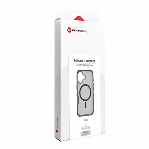 Maciņš priekš Samsung A27 Forcell F-Protect BumperX Premium saderīgs ar MagSafe melns
