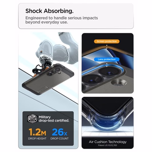 Spigen Tough Armor Mag MagSafe maciņš priekš Samsung Galaxy S26+ - pelēks