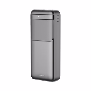 Melna ārējā baterija Maxlife MXPB-09, QC, PD, 65 W, 20 000 mAh