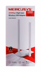 Mercusys 300Mbps augstas pienesuma bezvadu USB adapteris