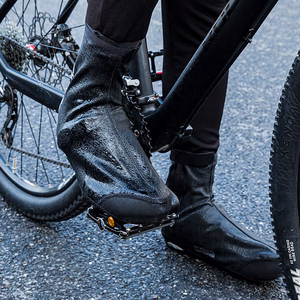 Rockbros LF1081 vēja un ūdensizturīgi apavu pārvalki 42-46 cm - melni