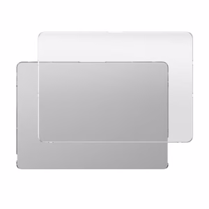 AmazingThing Titan cietais apvalks MacBook Air M5 14" - caurspīdīgs