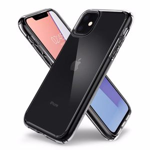 Spigen Ultra Hybrid viedtālruņa apvalks iPhone 11 - Skaidrs