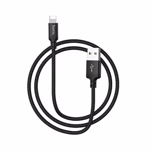 Cable USB A to Lightning Hoco 1m X14 black