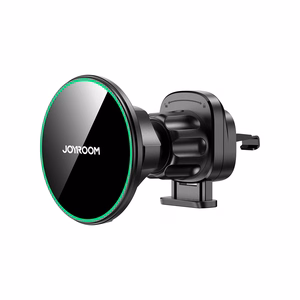 Magnētiskais bezvadu automašīnas lādētājs turētājs Joyroom JR-ZS412 melns