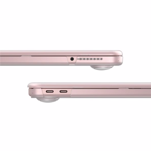 AmazingThing Titan cietais apvalks MacBook Neo 13" - rozā