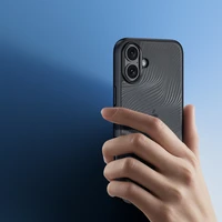 Dux Ducis Aimo iPhone 16 vāciņš - melns