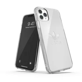 Adidas OR PC viedtālruņa apvalks Big Logo iPhone 11 Pro - caurspīdīgs