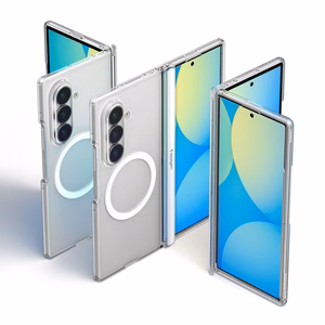Spigen Ultra Hybrid Pro MagSafe vāciņš Samsung Galaxy Z Fold8 Ultra – caurspīdīgs un balts