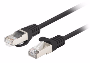 Lanberg PCF6-20CC-0500-BK tīkla kabelis melns 5 m Cat6 F/UTP (FTP)