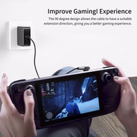 Tech-Protect Ultraboost AA02 USB-C leņķa adapteris - pelēks