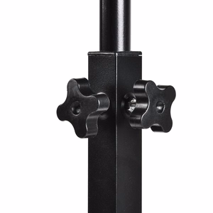Maclean pārvietojams galdiņš un klēpjdatora statīvs, melnā krāsā, regulējams augstums 59-89cm, līdz 30kg, MC-121 B