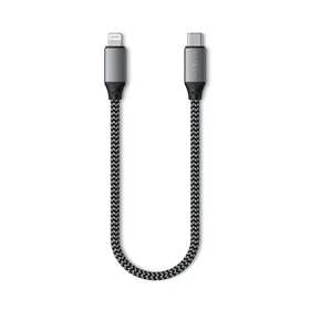 Cable USB C to Lightning Satechi 0,25 m ST-TCL10M space gray