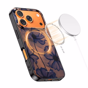 Tech-Protect Lamano MagSafe maciņš iPhone 17 Pro brūni violets