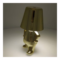 Galda lampa pie gultas GOLD MAN Art Deco stāvošs (versija 1) MLTL