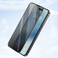 Benks Temperētā stikla Ultra Shield Privacy FK66 iPhone 16 Pro Max melns (plāns malas)
