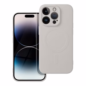 SILICONE MAG COVER viedtālruņa apvalks saderīgs ar Magnētisko SAMSUNG A56 pelēks titāna