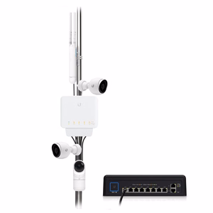 Komutators UBIQUITI USW-Flex 5 porti PoE 15.4W